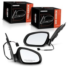 Pair 2 Power Door Mirror - Compatible with Buick Driver and Passenger Side