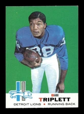 1969 Topps #32 Bill Triplett Lions EX+ *e5