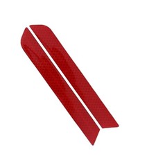 Car Rear Bumper Reflective Strips, Night Highlight Vehicle Warning 2 PCS Red