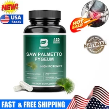 Saw Palmetto Extract 120 Capsules | Prostate Supplement Stamina supplement