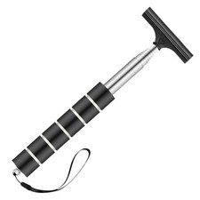 Side Mirror Squeegee,38.6in Retractable Car Rearview Mirror Wiper with Foam