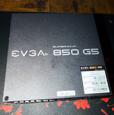 EVGA SuperNOVA 850 G5 850W 80 PLUS GOLD Modular ATX PSU Black PCIe