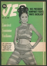 Jet Magazine October 20 1966 Pat Cleveland Fashion Model~Sammy Davis Jr.