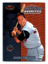 Brooks Robinson 2000 Bowman's Best Franchise Favorites #FR2B Baltimore Orioles