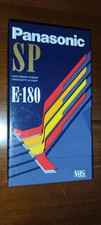 Panasonic SP E-180 NV-E180 Videocassetta VHS vuota. Nuovo e sigillato!