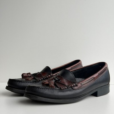 Sebago Black and Brown Tassel Loafers Sebago Sebago Brown Penny-Loafers leather formal shoes | Grailed main image 4