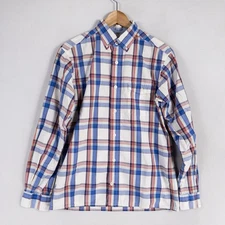 CREMIEUX Collection Shirt Mens Small Multicolor Plaid Button Down Lightweight