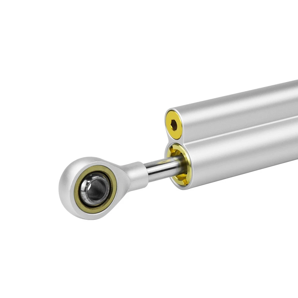 350mm Sliver Steering Stabilizers Dampers For Kawasaki Ninja 250R 300 500 1000 - Image 4 of 4