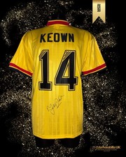 Martin KEOWN Signed Arsenal FC 1993/94 Away Shirt PROOF/COA - RARE!