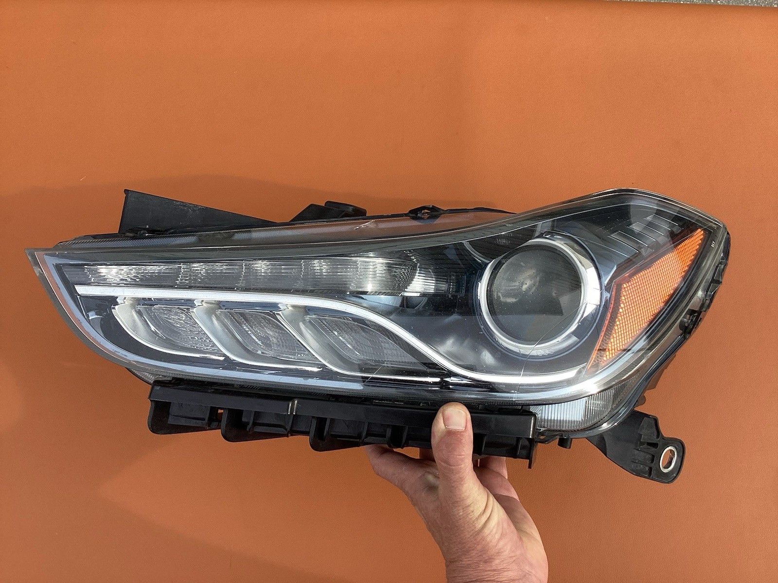 2014-2017 Maserati Ghibli Front LH Driver Xenon Headlight Headlamp OEM *