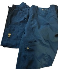 Four-Stretch Wonderwink Scrub Set V-Neck Top Pants Size XL