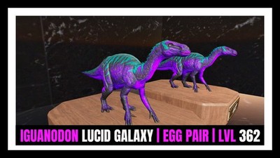 ARK Survival Ascended PvE IGUANODON LUCID GALAXY TOP EGG   PC/XBOX/PS5 ASA