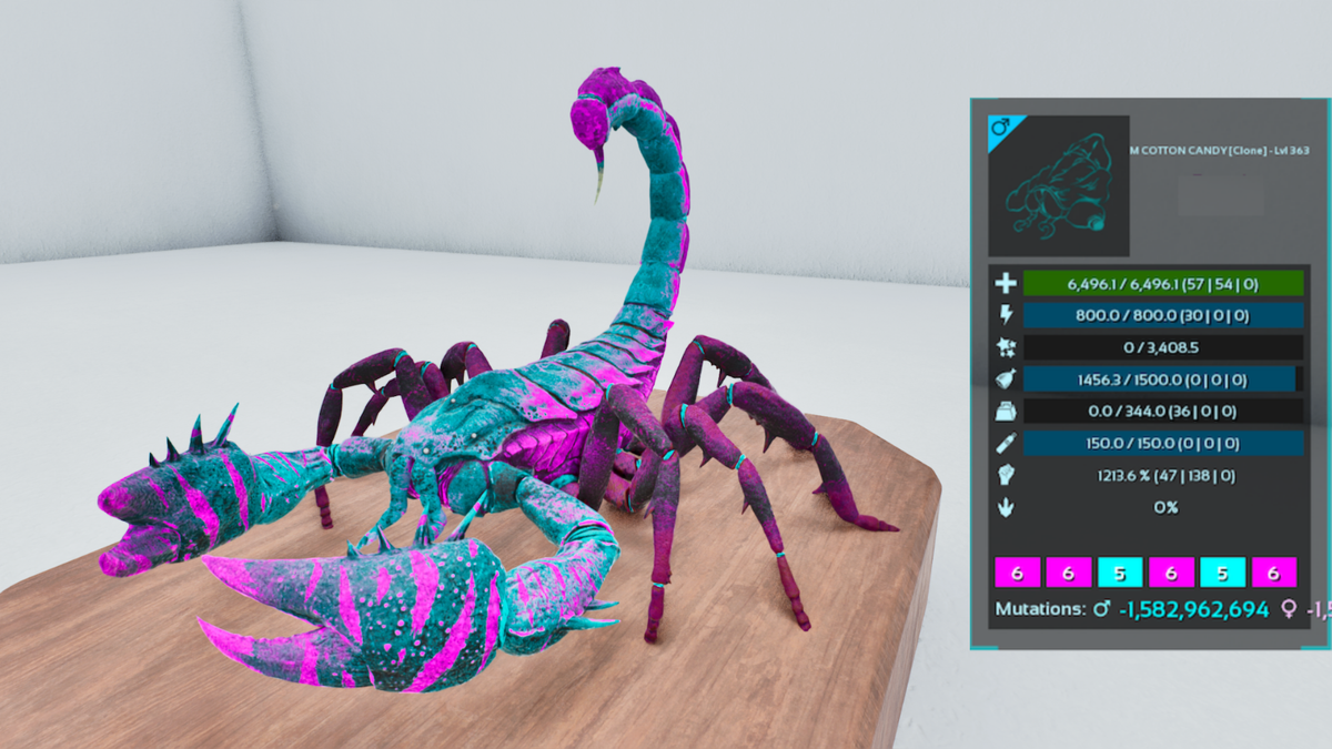 🔥ARK Survival Ascended OFFICIAL PVE - PAIR ADULT DINOS COTTON