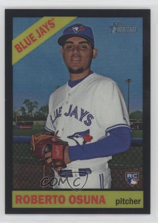 2015 Topps Heritage High Number 20/66 Roberto Osuna #591 Rookie RC 0s55