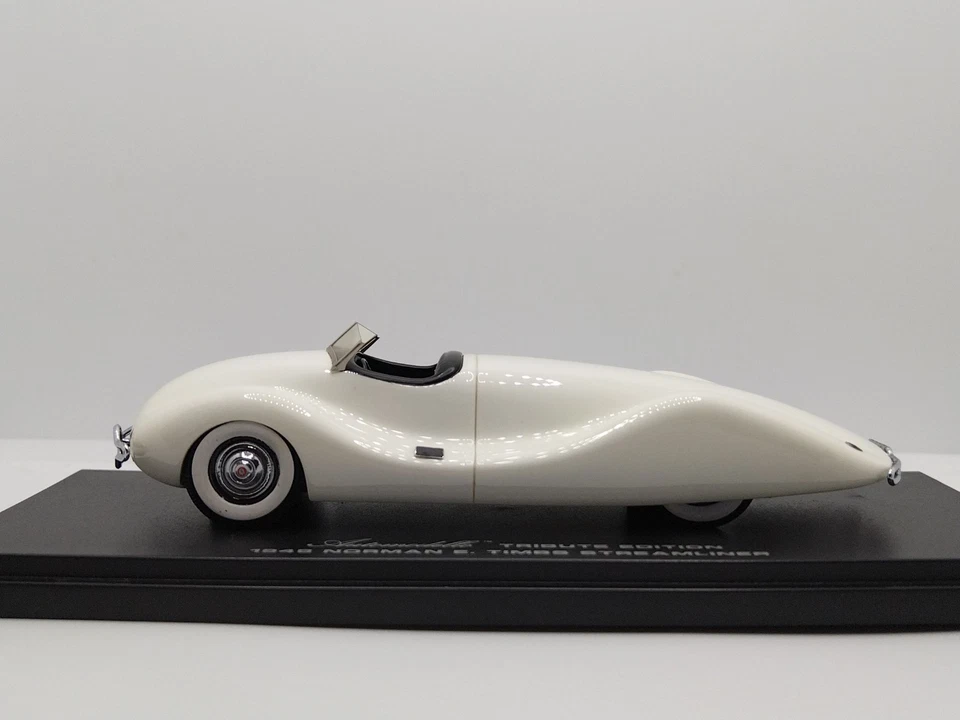 Automodello 1/43 Tribute Edition Norman E. Timbs Streamliner. 39/48. Wow Rare! - Image 3 of 4