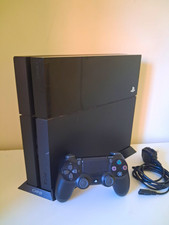 Sony PlayStation 4 (PS4) Console Black HDMI Wi-Fi with DualShock 4 Controller