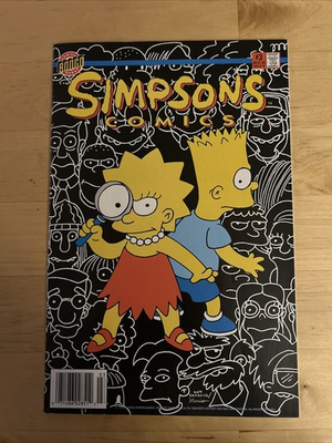 #ad Simpsons Comics #3 1994 Newsstand Krusty Agent Of KLOWN $22.99