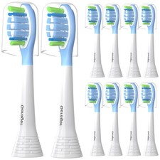 Replacement Toothbrush Heads Compatible with Philips Sonicare and More Click-...