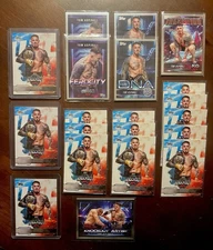 2025 Topps UFC Tom Aspinall Lot Of 20 Cards. 3 Numbered /199! 