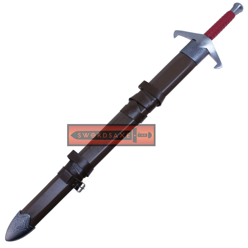 Dragon Slayer Medieval Hero Quest Elusive Age Warrior Functional Peened Sword XI - Image 2 of 3