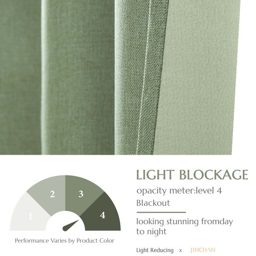 1 Panel Blackout Darkening Superior Quality Curtain Grommet Thermal Panel - Picture 74 of 126