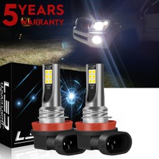 For Toyota RAV4 2006-2019 LED Fog Driving Light H8 H11 6000K White Bright Bulbs