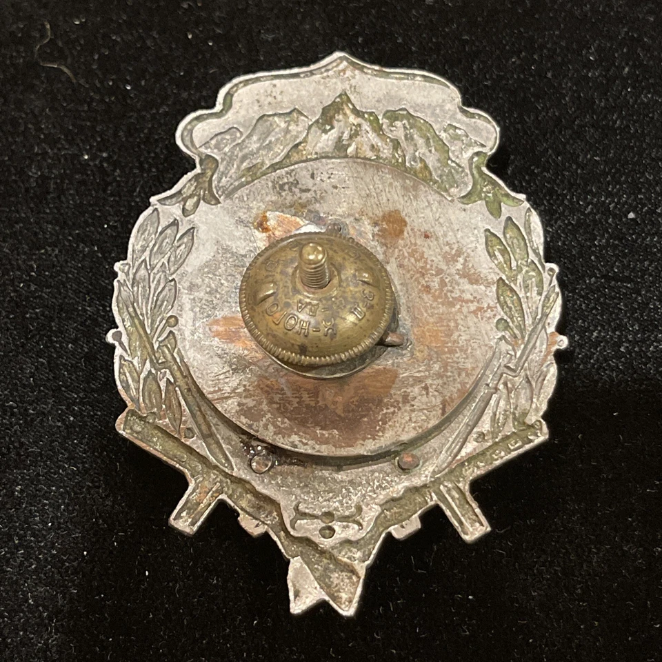 Distintivo de peito esportivo soviético antigo da URSS, 70 X 50mm - Imagem 3 de 4