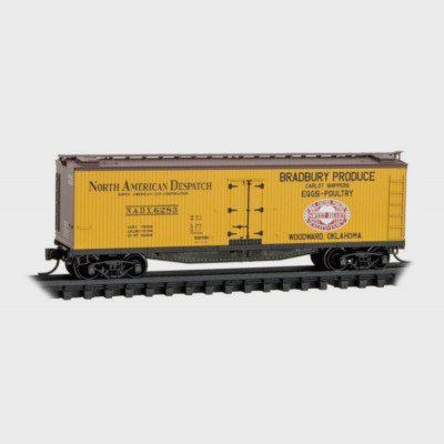 Bradbury Produce 40' Wood Reefer Box Car Micro-Trains MTL#049 00 981 N Scale