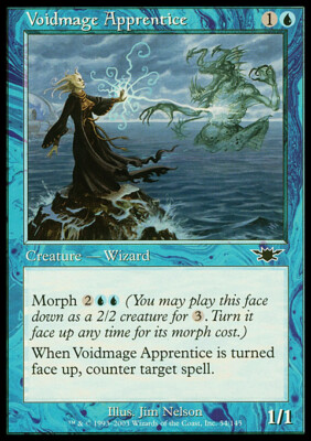 MTG Magic the Gathering Voidmage Apprentice (54/145) Legions LP