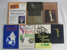 Brigham Young at Home The Book of Mormon Understanding Mormonism Book Lot of 7