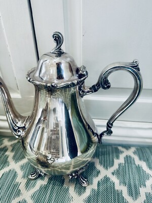 Vintage Wilcox Joanne International Silver Plate Coffee and Tea