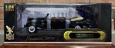 1938 Cadillac V16 1:24 SCALE PRESIDENTIAL LIMO YAT MING RARE FIND