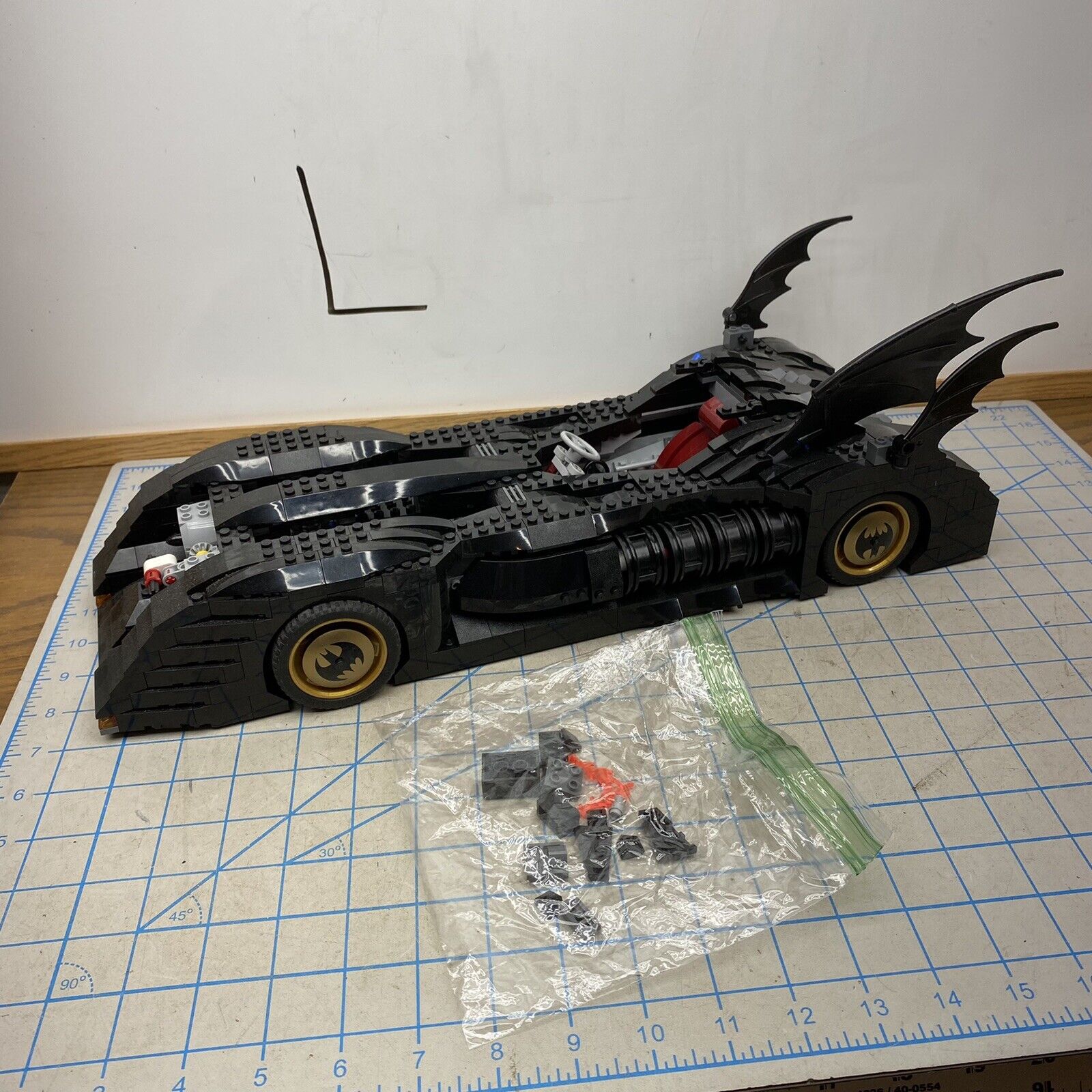 ☆絶版 レゴ BATMAN 7784 バットマン バットモービル 完品 組立図付