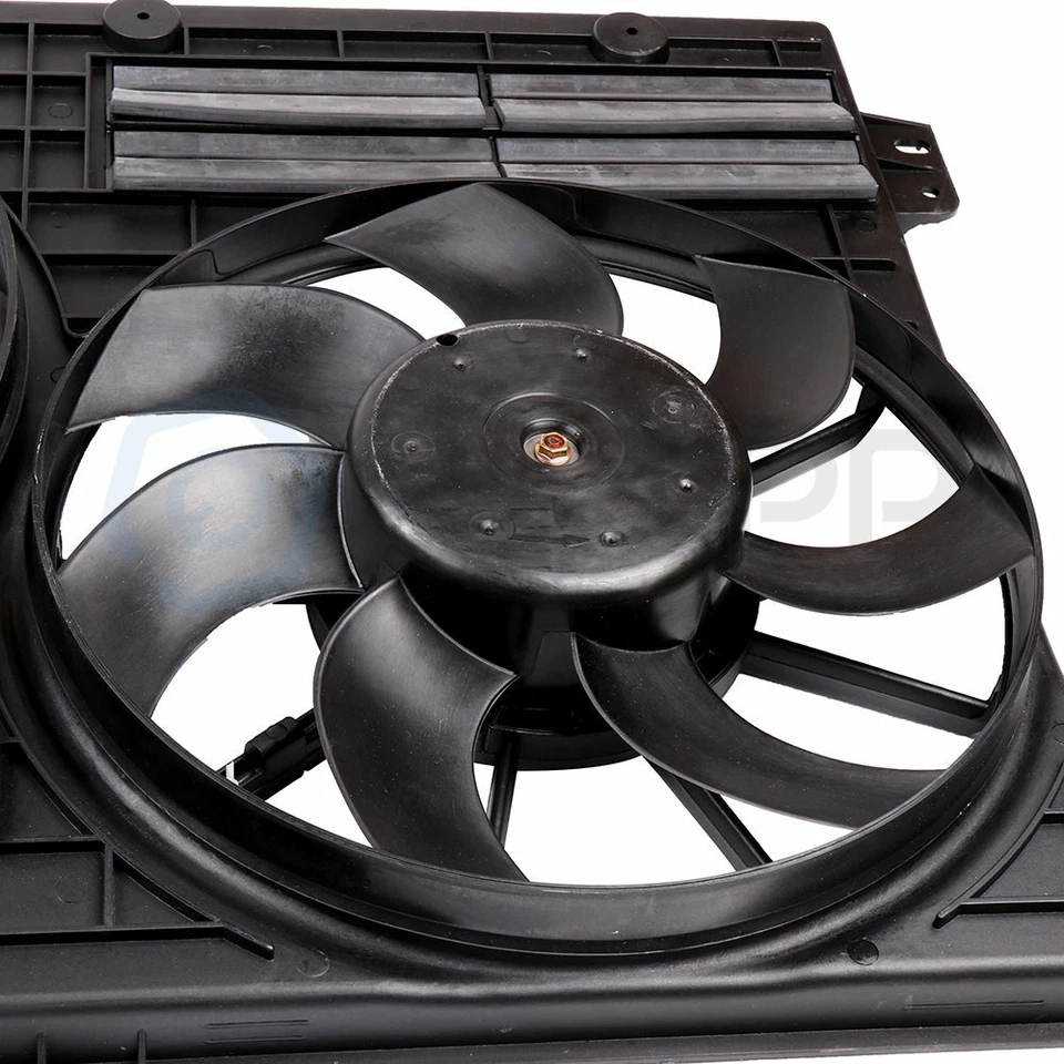 Radiator Cooling Fan For 2007 2008 2009 2010 Volkswagen Eos 2006-2013 Audi A3 Foto 4 de 4
