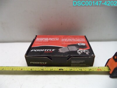 Positive Plus PPF-D1423 Semi-Metallic Brake Pad Set with Hardware Kit