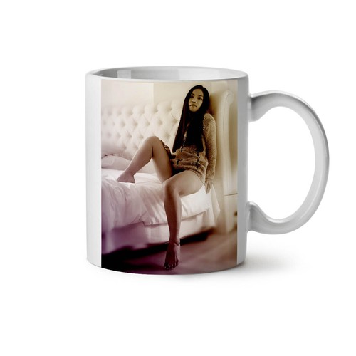 Wellcoda Niña Ropa Interior Caliente Sexy Sexy Té Café Taza 11oz - Imagen 5 de 7