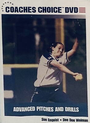 Coaches Choice DVD Softball Advanced Pitches Drills Dee Dee Weiman Sue Enquist