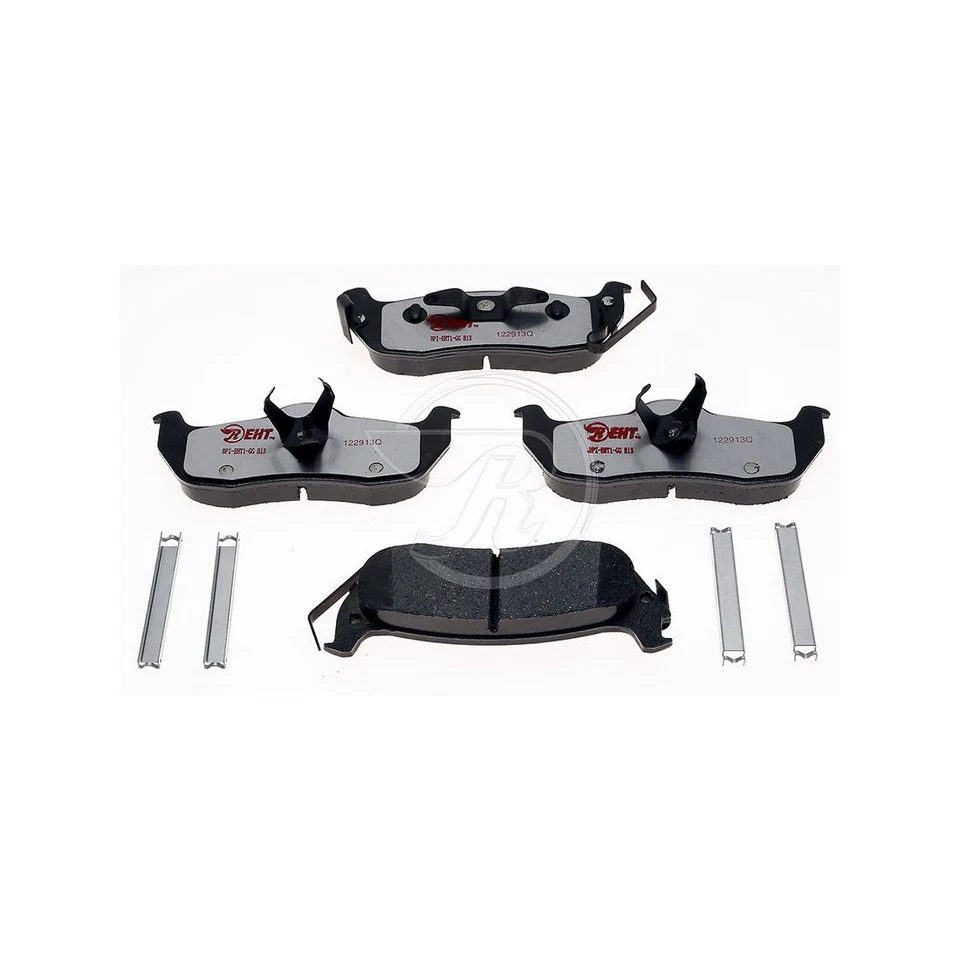 Pastilla de freno delantera trasera Raybestos 2 para Jeep Commander 2006 2007 2008 2009 2010 Foto 3 de 4