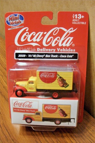 CAMIÓN DE CARGA CHEVY CLASSIC METAL WORKS 30509 '41-'46 COCA-COLA ESCALA HO 1/87 | Zustand: New