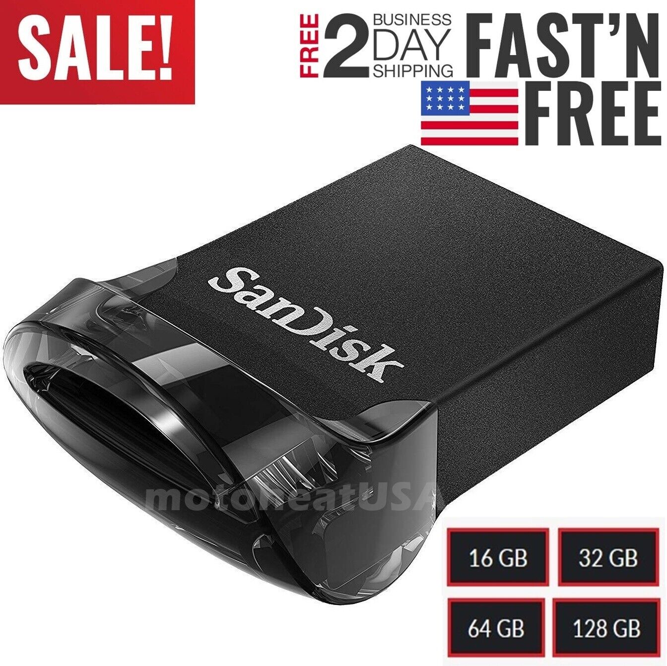 SanDisk Ultra Fit 32GB 64GB 128GB USB 3.1 Flash Drive Expansion Memory FAST