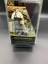 CLC 5000L Black Heavy Duty Elastic Back Support Brand New, NIB, Size L