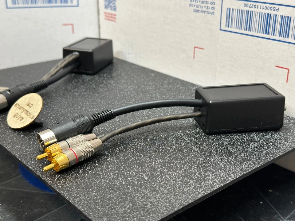 ALPINE M-Bus Interconnector for CD Shuttle # 4913 Vintage Old School Audio Tap - Image 4 of 4
