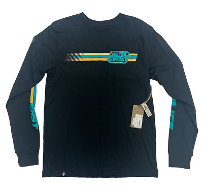 Ski The East Need For Speed LS-2 Tee Shirt NWT Size M Vintage Black Men's