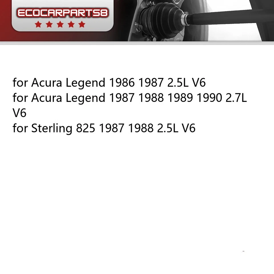 Передние левые валы оси CV Trakmotive для Acura Legend 1986 1987 2,5 л V6 - Изображение 2 из 4