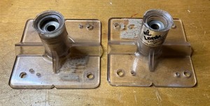 WL Lenk Drill Guide DG300 - Set of 2 with 1/4" drill bushings