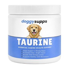 Doggy Supps Taurine for Dogs, Taurine Supplement for Dogs, Immune Support, Boost