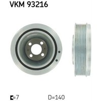 SKF Riemenscheibe Kurbelwelle FüR Fiat Ducato Kasten 250 120 Multijet 2.3 D