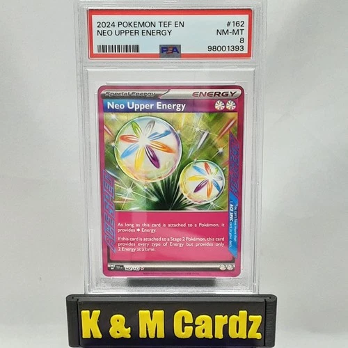 Pokemon - Neo Upper Energy - #162 - Graded PSA 8