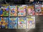10 Nintendo GameCube Game Lot - Mario Kart Double Dash, Mario Party 7, Simpsons.