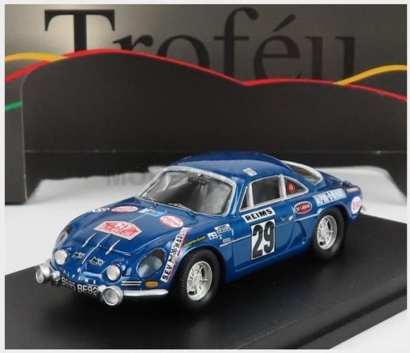 Trofeu TFRRFR49 Renault - Alpine A110 N 29 Rally Montecarlo 1972 J.Henry - G.Di-image